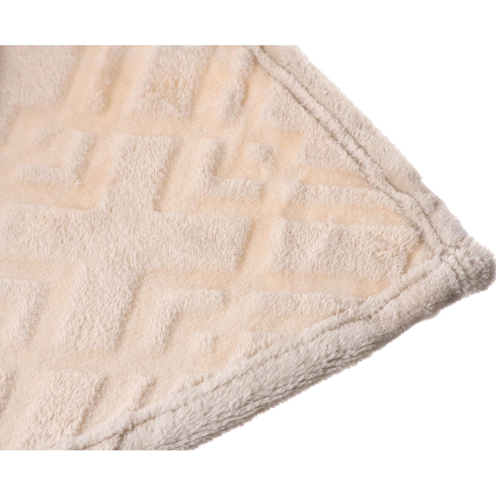 პლედი Ardesto ART0301EB Embossed, Plaid, Beige