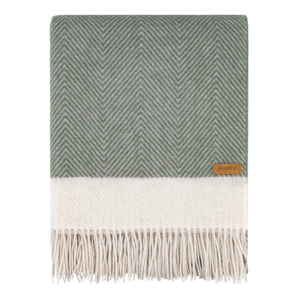 პლედი Ardesto ART0504LB Leonardo Bianco, Plaid, Green