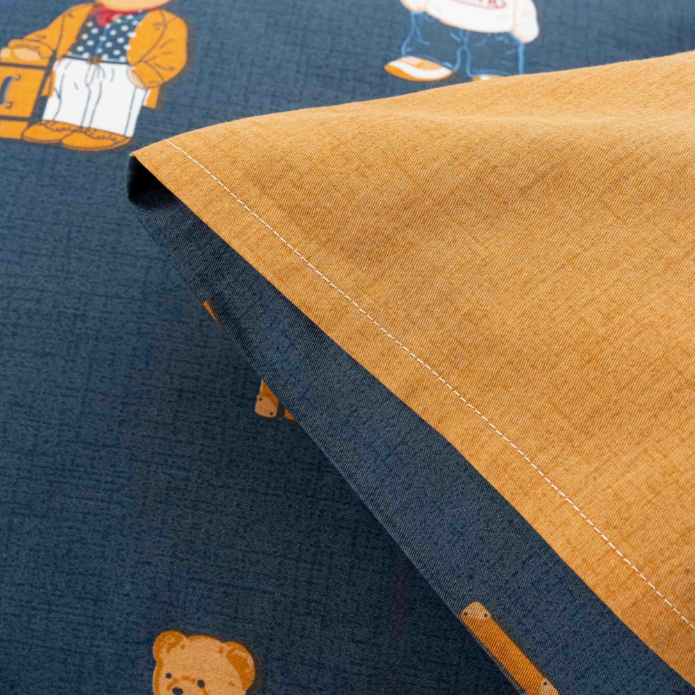 თეთრეულის ნაკრები Ardesto ART1622TB Gloria, 1.5 Bed, Blue