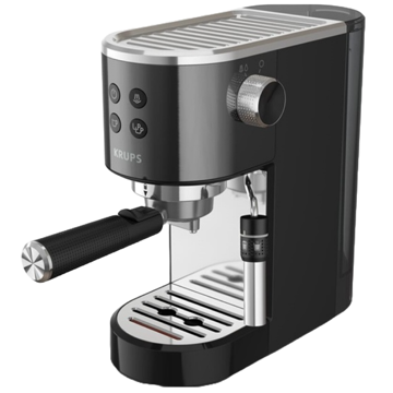 Krups XP444G11, 1400W, 1L, Coffee Machine, Black