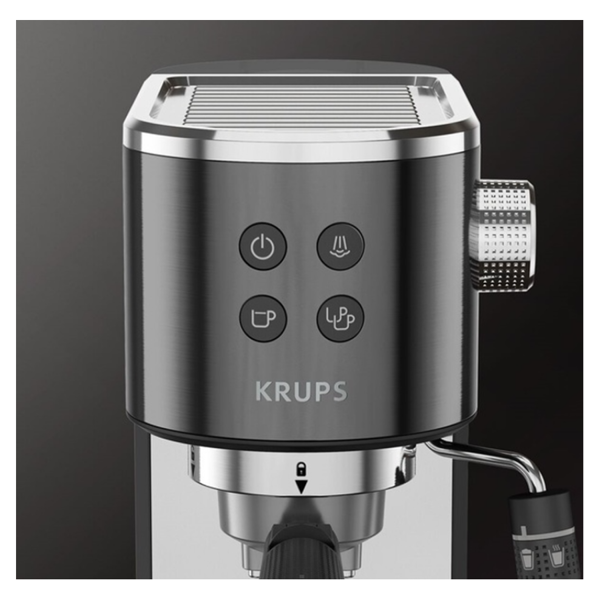 ყავის აპარატი Krups XP444G11, 1400W, 1L, Coffee Machine, Black