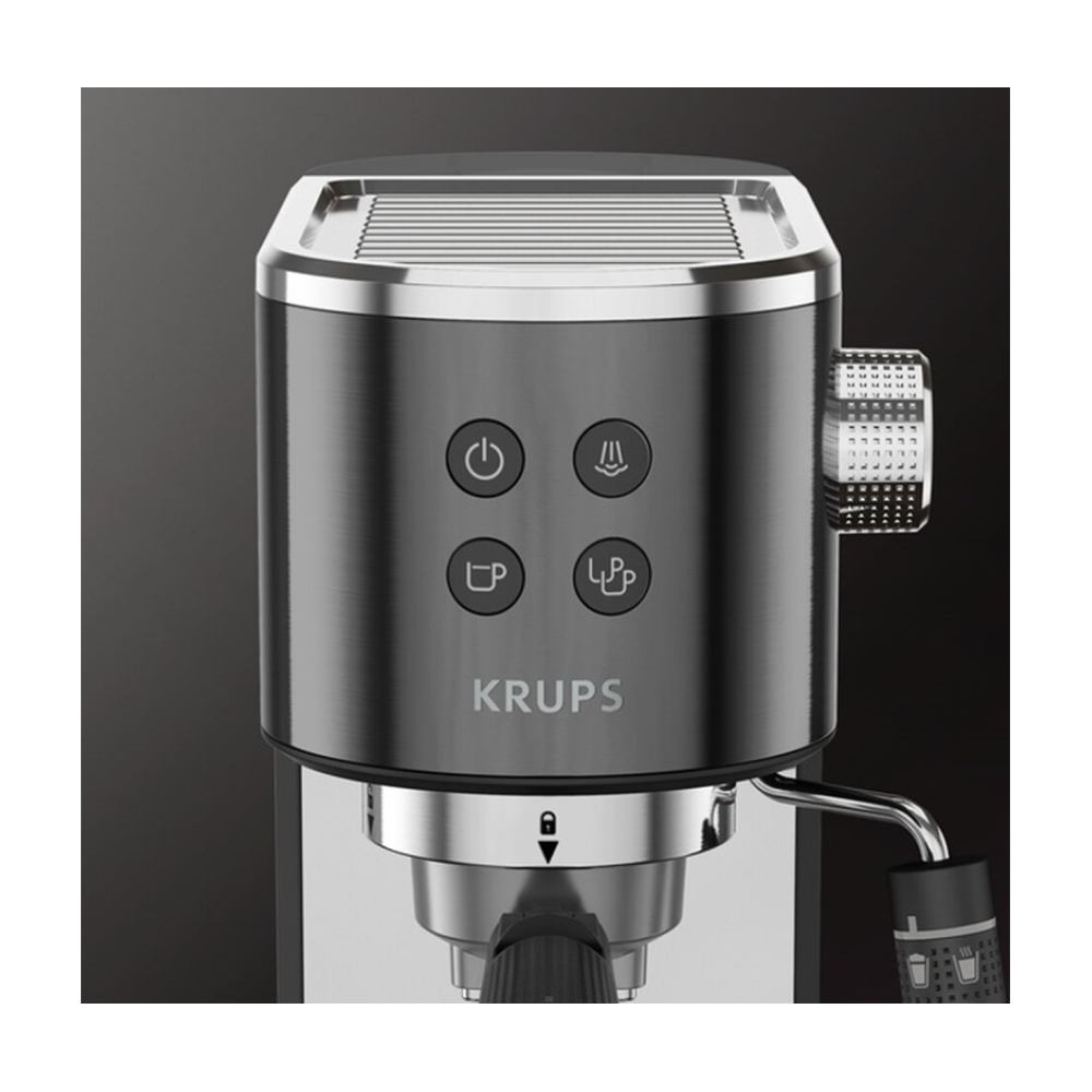 ყავის აპარატი Krups XP444G11, 1400W, 1L, Coffee Machine, Black