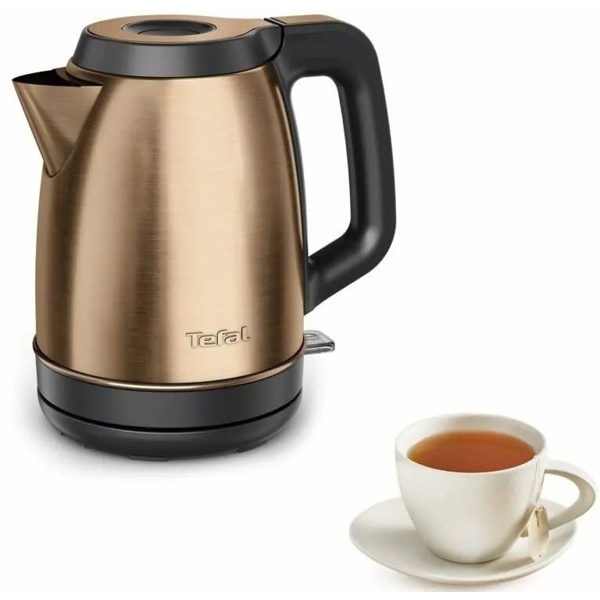 Tefal KI280G10, 2400W, 1.7L, Electric Kettle, Golden