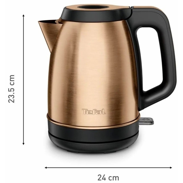 Tefal KI280G10, 2400W, 1.7L, Electric Kettle, Golden