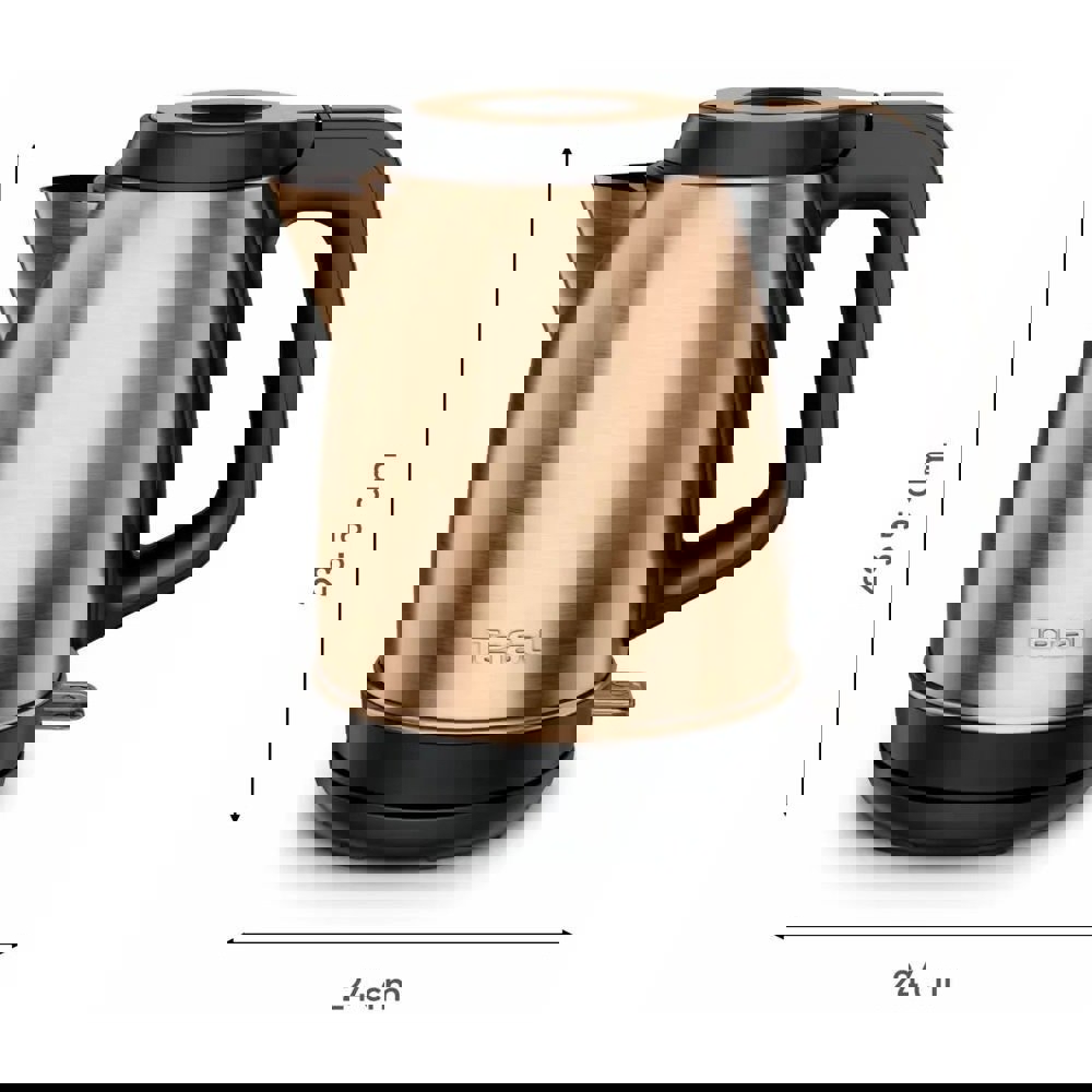 ელექტრო ჩაიდანი Tefal KI280G10, 2400W, 1.7L, Electric Kettle, Golden