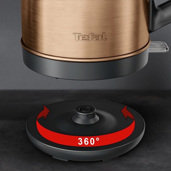 Tefal KI280G10, 2400W, 1.7L, Electric Kettle, Golden