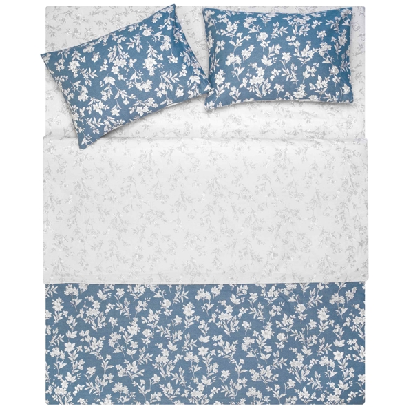 Ardesto ART2022FB Gloria, Double Bed, Flowers Blue