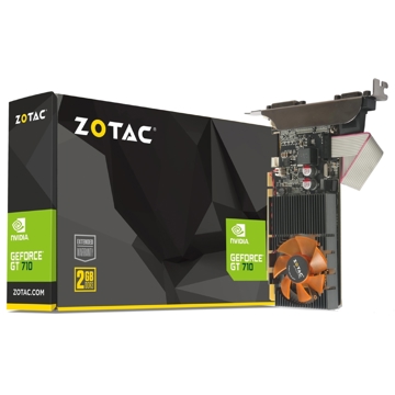 Zotac ZT-71310-10L, Gaming GT710, 2GB, 64bit, HDMI, VGA, DL-DVI, Black