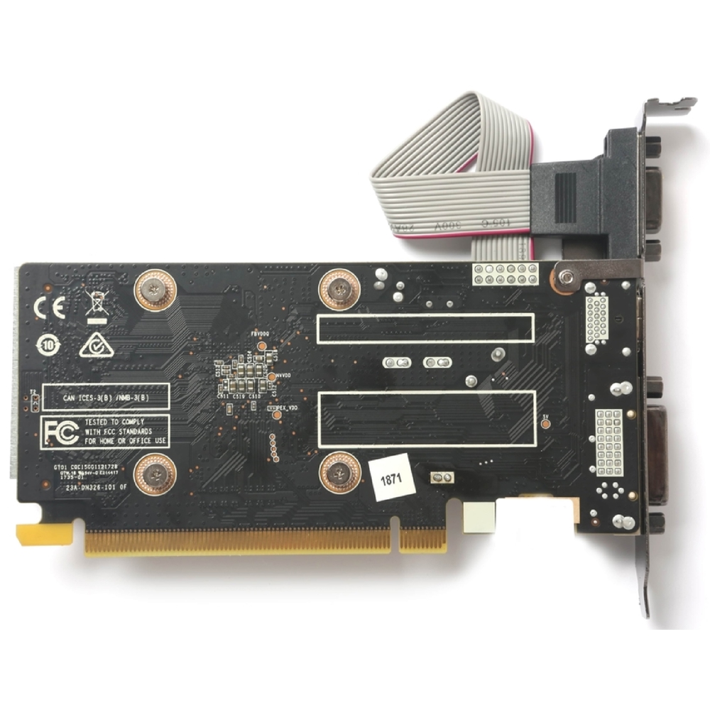 ვიდეო დაფა Zotac ZT-71310-10L, Gaming GT710, 2GB, 64bit, HDMI, VGA, DL-DVI, Black