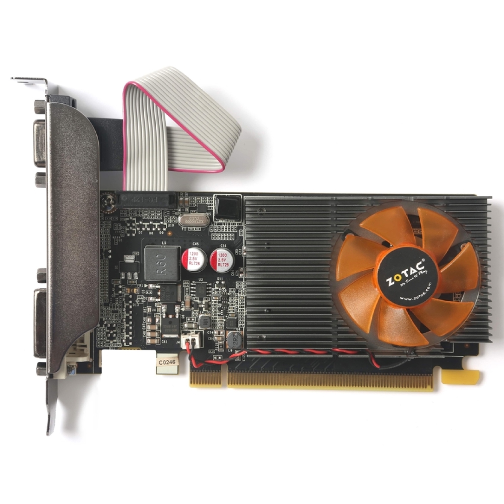 ვიდეო დაფა Zotac ZT-71310-10L, Gaming GT710, 2GB, 64bit, HDMI, VGA, DL-DVI, Black