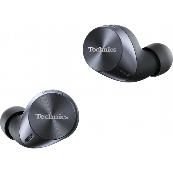 ყურსასმენი Technics EAH-AZ60G-K, Earbuds, Wireless, Bluetooth, IPX4, Black