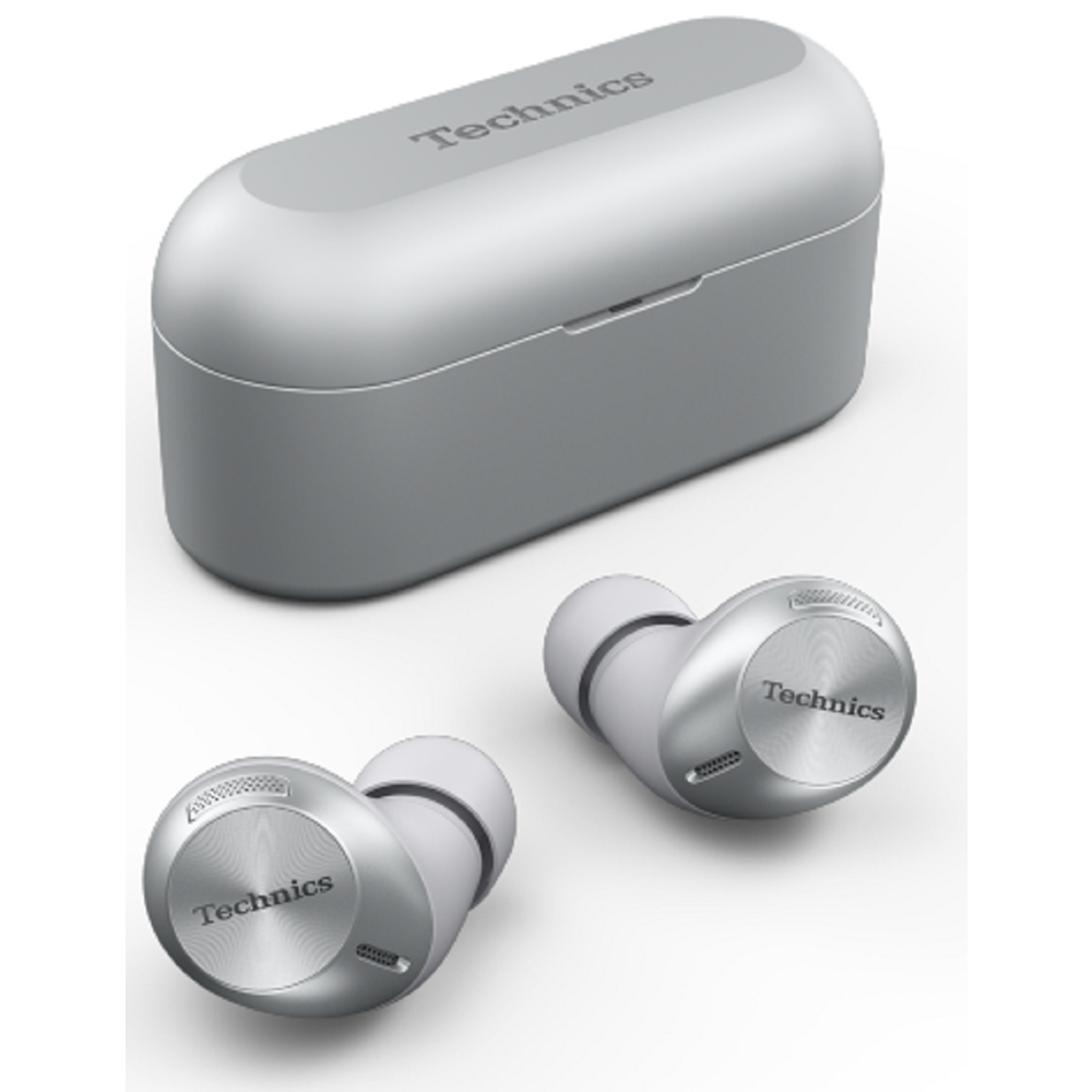 Technics EAH-AZ40G-S, Earbuds, Wireless, Bluetooth, Silver