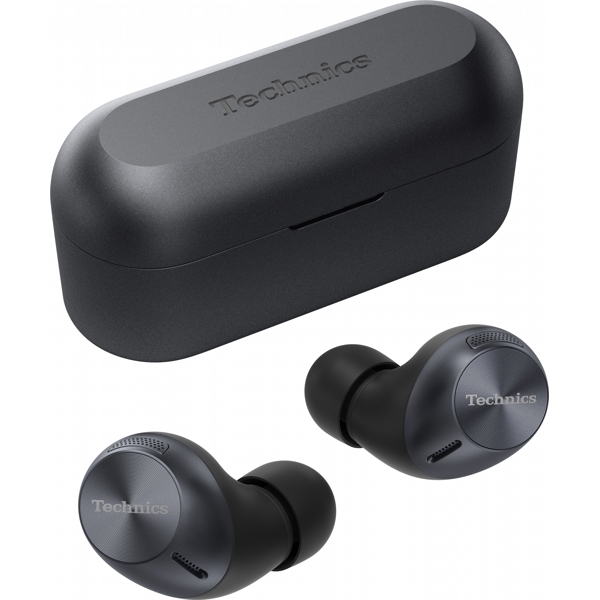 ყურსასმენი Technics EAH-AZ40G-K, Earbuds, Wireless, Bluetooth, Black