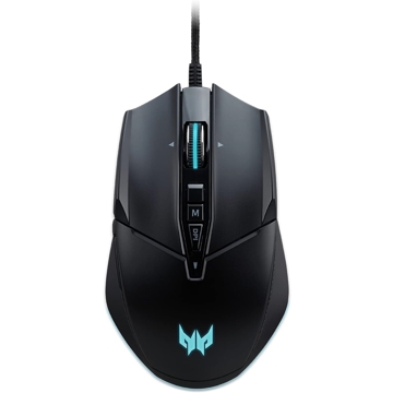 Acer GP.MCE11.01Q Predator Cestus 335, Wireless, USB, Gaming Mouse, Black