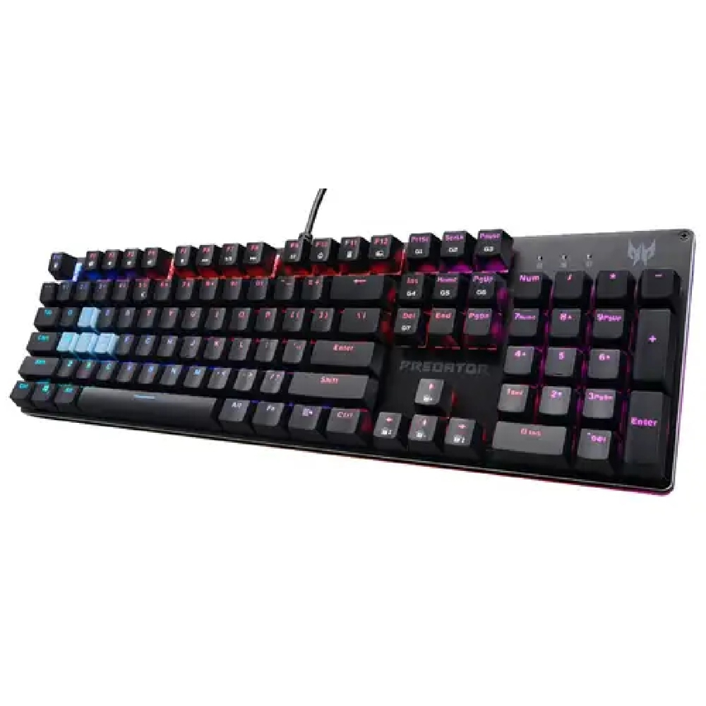 კლავიატურა Acer GP.KBD11.048 Predator Aethon 303, Wired, USB, Gaming Keyboard, Black