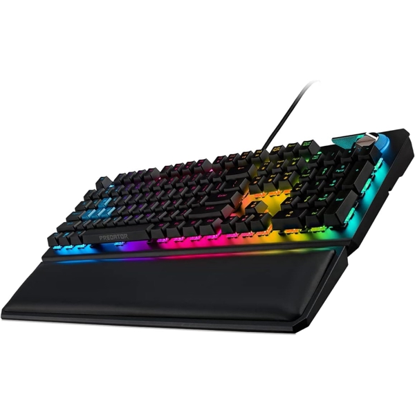 კლავიატურა Acer GP.KBD11.01N Predator Aethon 700, Wired, RGB, USB, Gaming Keyboard, Black