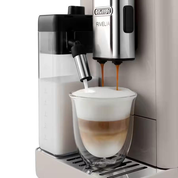 DeLonghi EXAM440.55.BG Rivelia, 1450W, 1.4L, Coffee Machine, Beige