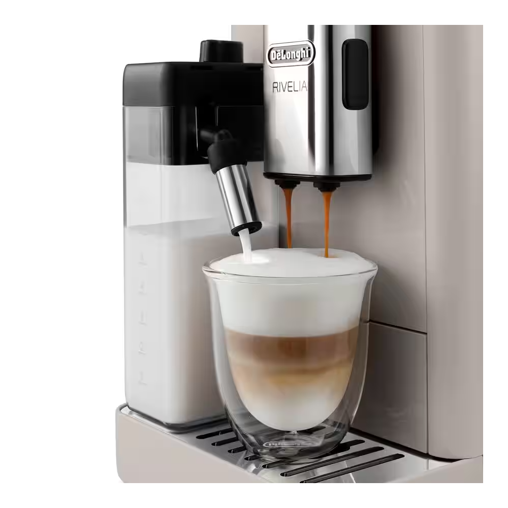 DeLonghi EXAM440.55.BG Rivelia, 1450W, 1.4L, Coffee Machine, Beige
