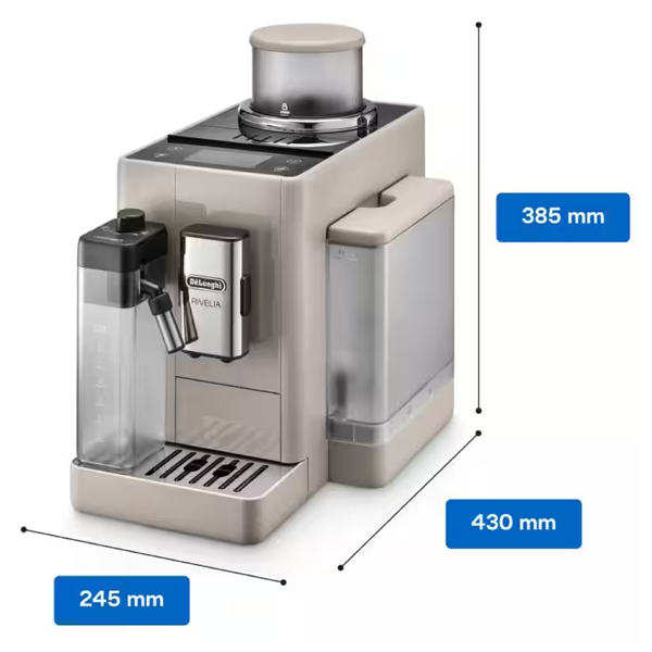 DeLonghi EXAM440.55.BG Rivelia, 1450W, 1.4L, Coffee Machine, Beige