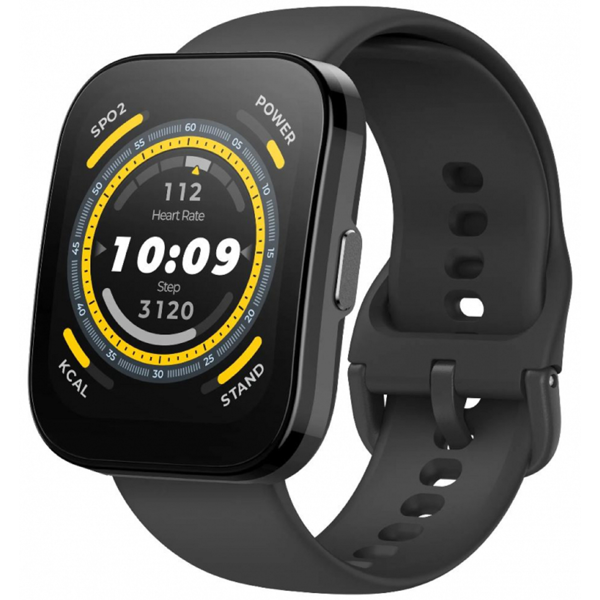 Amazfit 6972596106814 BIP 5 Soft, 1.91", Waterproof IP68, Bluetooth, Smart Watch, Black