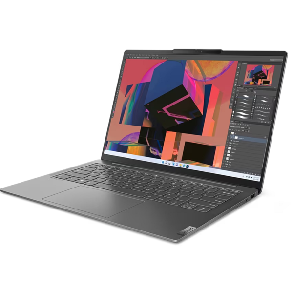 ნოუთბუქი Lenovo 83DJ0086RK Yoga 7, 14", Ultra 5-125H, 16GB, 512GB SSD, Integrated, W11H, Storm Grey