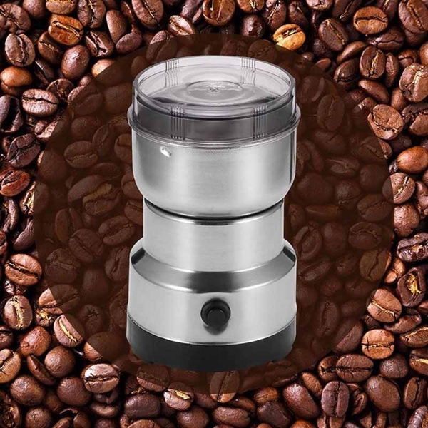 Raf R.7113, Electric Coffee And Spice Grinder, Silver