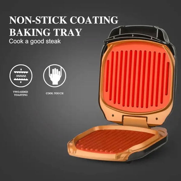 Raf R.522, 1200W, Grill, Black
