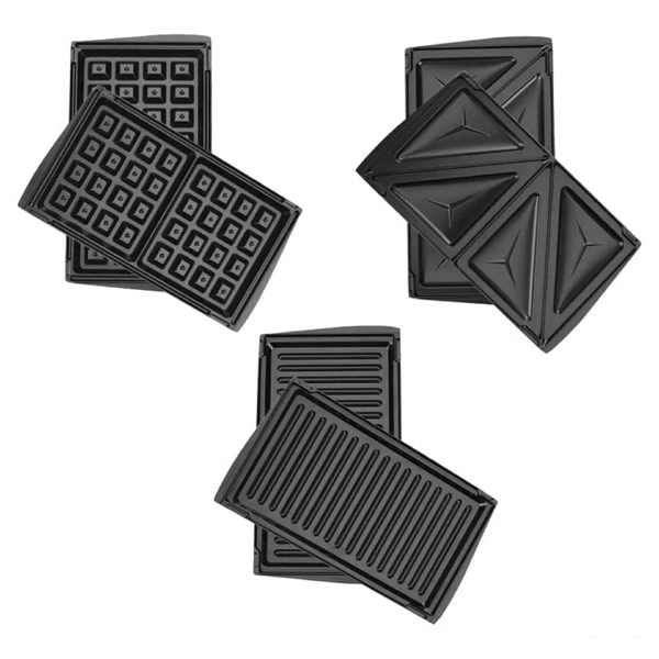 სენდვიჩის აპარატი Raf R.203, 800W, Sandwich Maker, Black