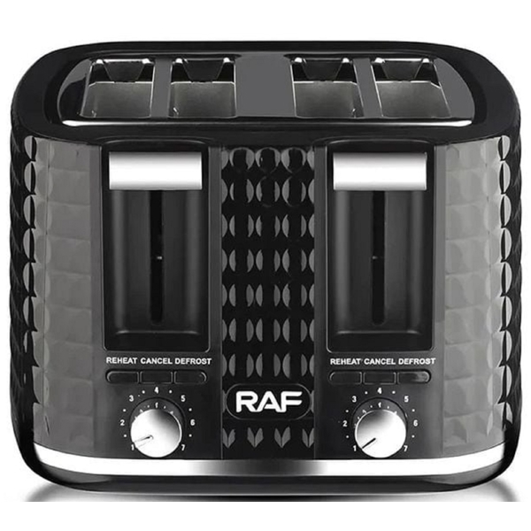ტოსტერი Raf R.503, 1500W, Toaster, Black