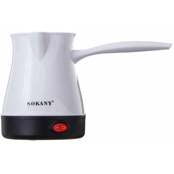 Sokany SK-205, 800W, 0.5L, Coffee Pot, White