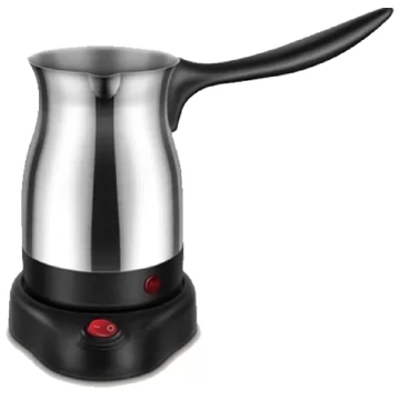 Sokany DL-203, 800W, 0.5L, Coffee Pot, Silver