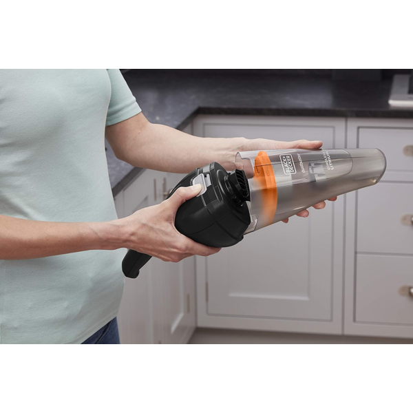 მტვერსასრუტი Black And Decker NVC115BJL-QW, 325Ml, Vacuum Cleaner, Black