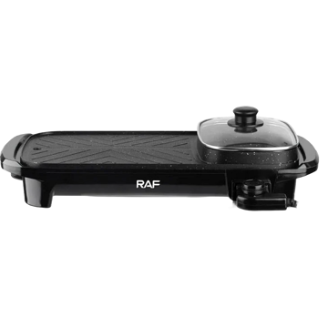 Raf R.5303, 1500W, Multifunctional Electric Baking Pan, Black