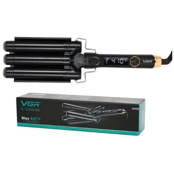 VGR V-591, Hair Curling Iron, Black