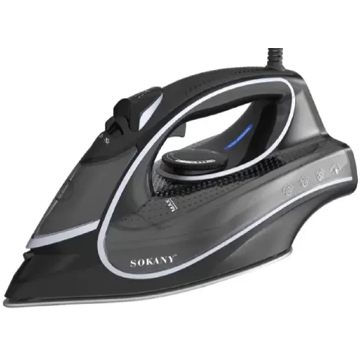 Sokany SK-YD-2123, 2600W, 340ML, Steam Iron, Black