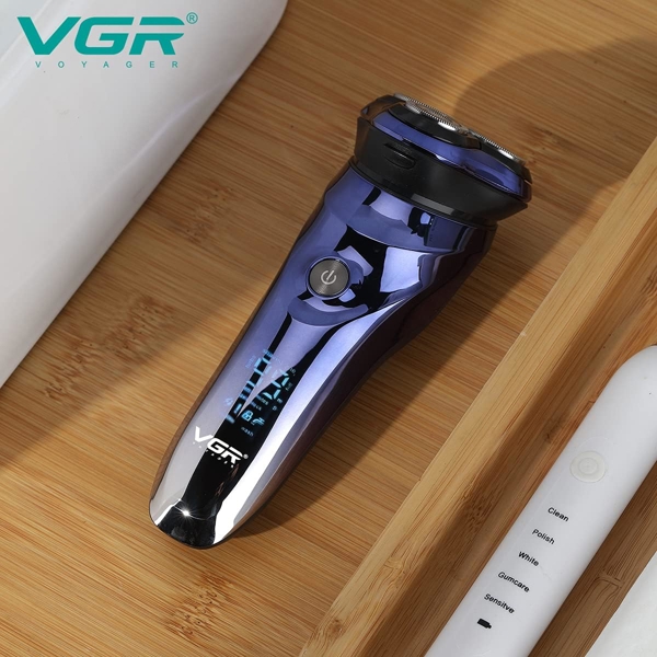 წვერსაპარსი VGR V-305, Electric Shaver, Blue