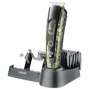 VGR V-102, Hair Trimmer, Green