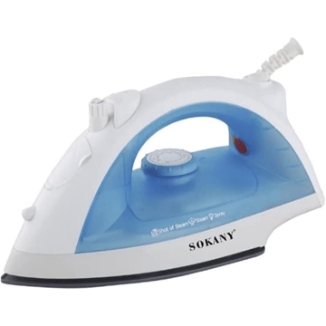 Sokany ES-198A, 1800W, 160ML, Steam Iron, White/Blue