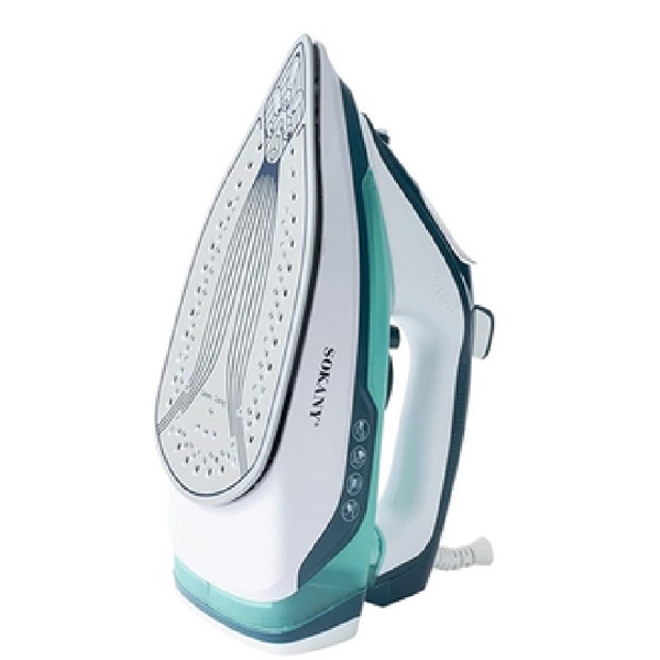 Sokany SK-2093, 2200W, 300ML, Steam Iron, Blue