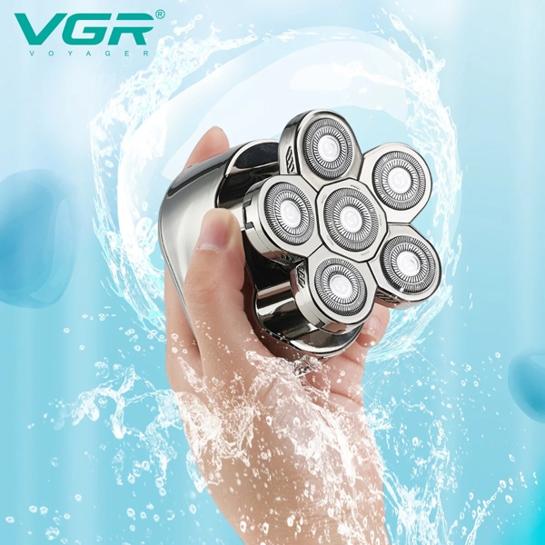 წვერსაპარსი VGR V-395, Electric Shaver, Silver