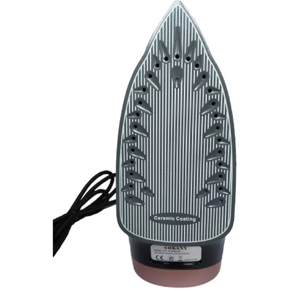 ორთქლის უთო Sokany AJ-2053, 2600W, 330ML, Steam Iron, Grey