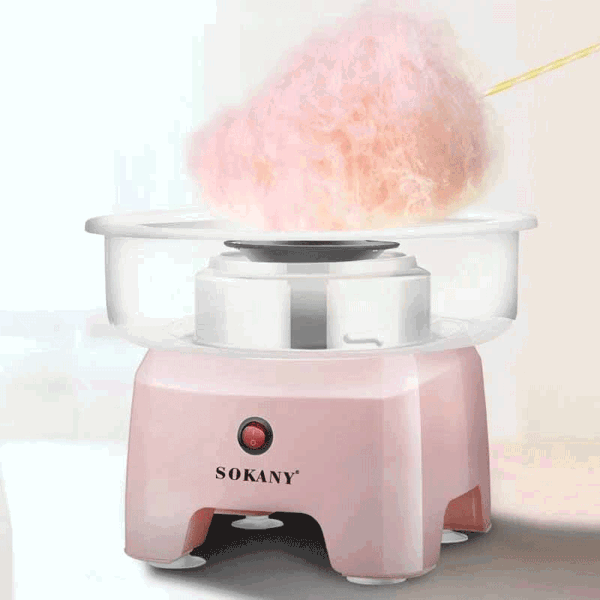 Sokany SK-520, 500W, Marshmallow Machine, Pink