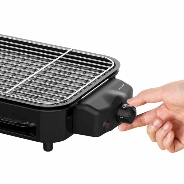 ელექტრო მაყალი Sokany SK-6112, 1500W, Barbecue Machine, Black