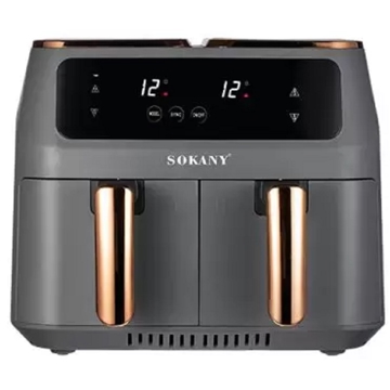 Sokany SK-ZG-8030, 1500W, 8L, Air Fryer, Black