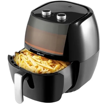 Sokany SK-8013, 1800W, 8L, Air Fryer, Black