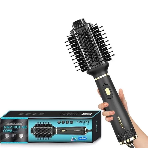 Sokany SK-1922, 1000W, Hair Styler, Black