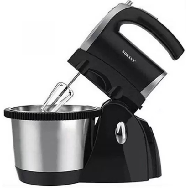 Sokany SK-921, 500W, Mixer, Silver/Black