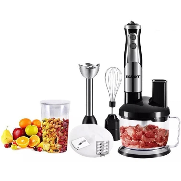 ხელის ბლენდერი Sokany 5011-8, 700W, Blender, Black/Silver