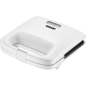 სენდვიჩის აპარატი Sokany HY-802, 750W, Sandwich Maker, White