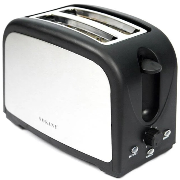 ტოსტერი Sokany HJT-800S, 800W, Toaster, White